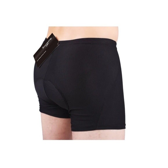 4ucycling‎ 3D Padded bike Underwear Shorts Small Breathable Black Cycling NEW - Picture 1 of 6